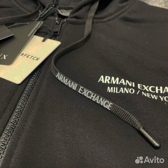 Зип худи armani exchange milano