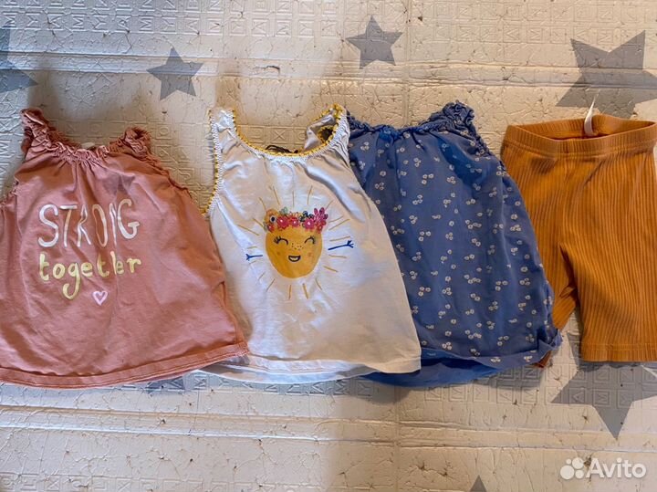 Вещи пакетом 80 86 на девочку