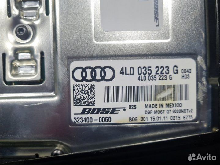 Усилитель звука Audi Q7 4LB cjga 2011