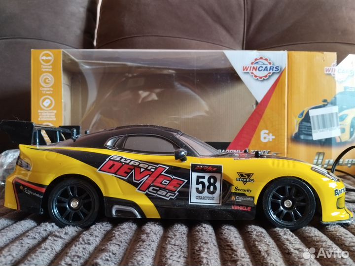 Машина радиоуправляемая детская