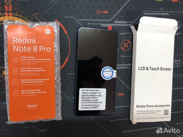 Дисплей для Xiaomi Redmi Note 8 Pro