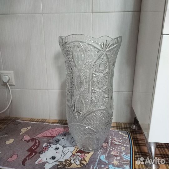 Ваза хрустальная СССР