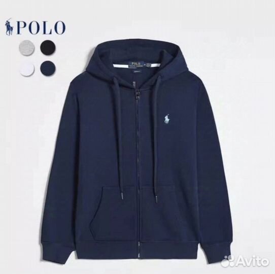 Зип худи осеннее Polo Ralph Lauren