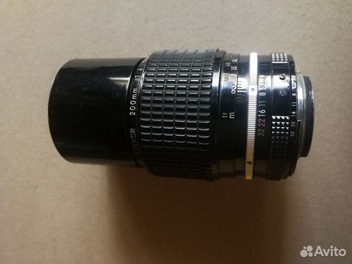 Объектив Nikkor 200 mm f/ 4 Ai Japan