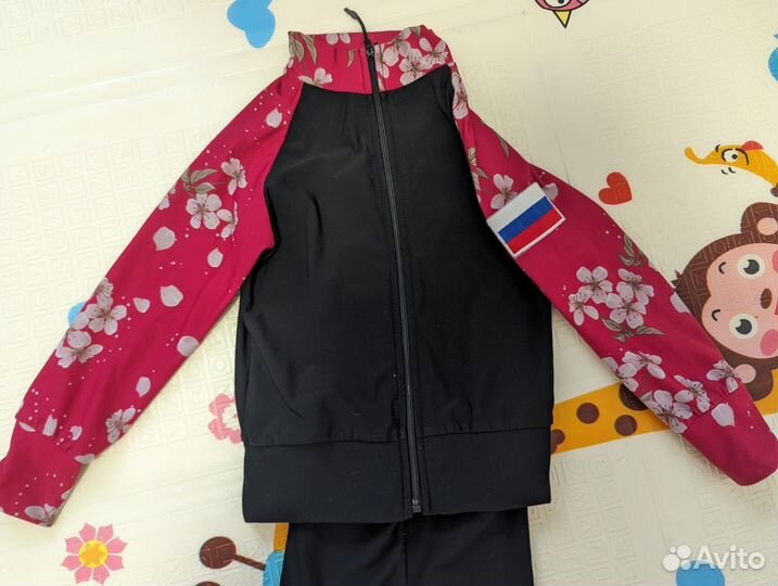 Детский костюм для фигурного катания, 122 размер