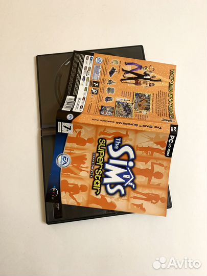 The Sims: Superstar лицензия Англия DVD-бокс 2 CD