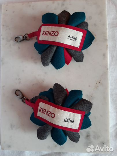Брелок Kenzo оригинал Цветок из фетра