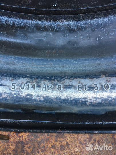 Диск железный 1 шт 5на112R14