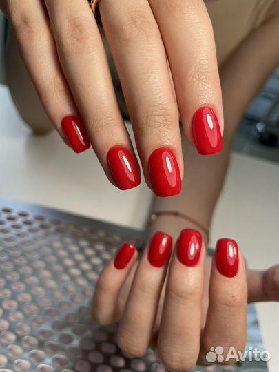 Маникюр с покрытием гель лак Мастер маникюра