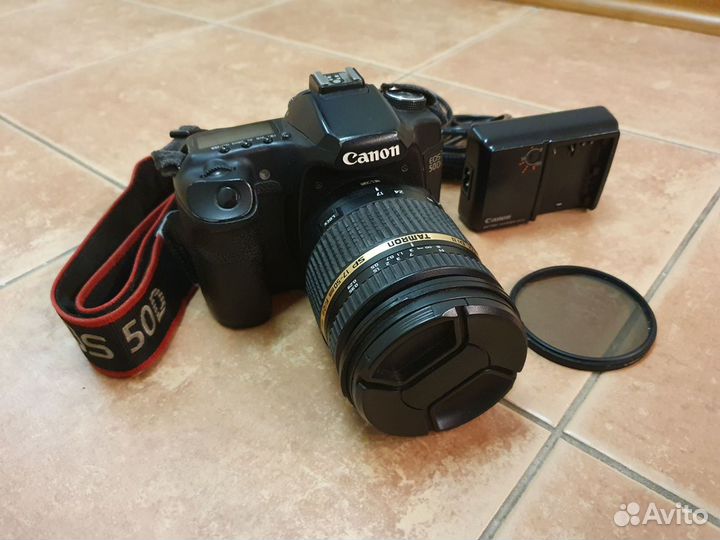 Зеркальный фотоаппарат canon 50D и tamron 17-50