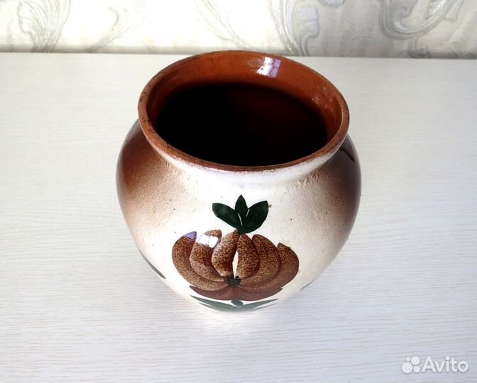 Ваза Горшок Глина СССР