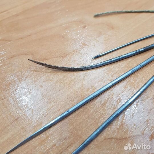 Антикварные большие иголки до 1917 года
