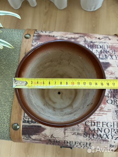 Вазон керамический