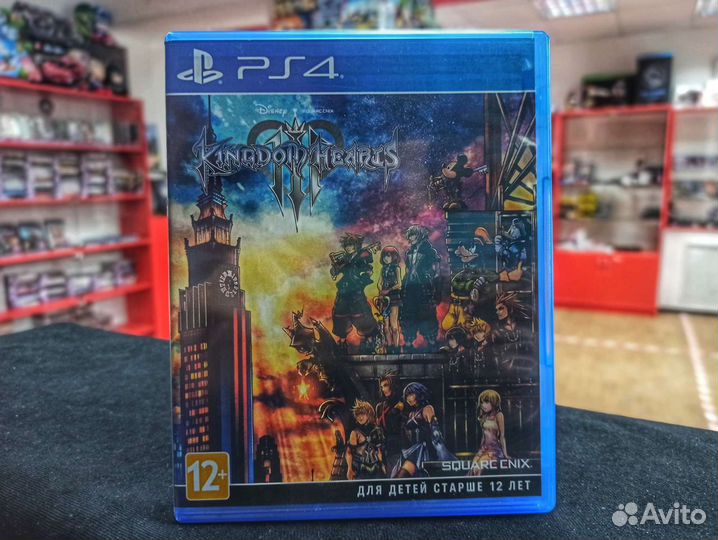 Диск PS4 KingDom Hearts III (Б/У) ENG