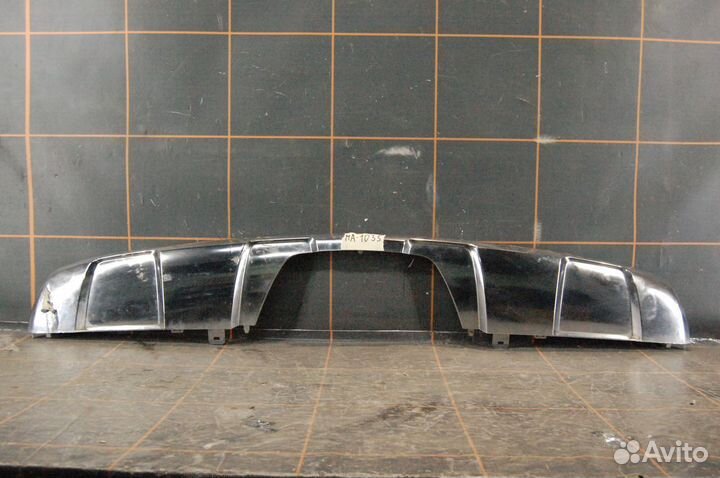 Спойлер бампера заднего-Mercedes-Benz GL- AMG X166