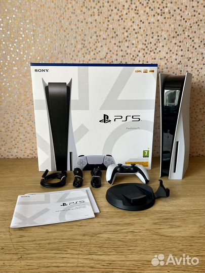 Новые Sony PlayStation 5 с Дисководом + 600 Игр