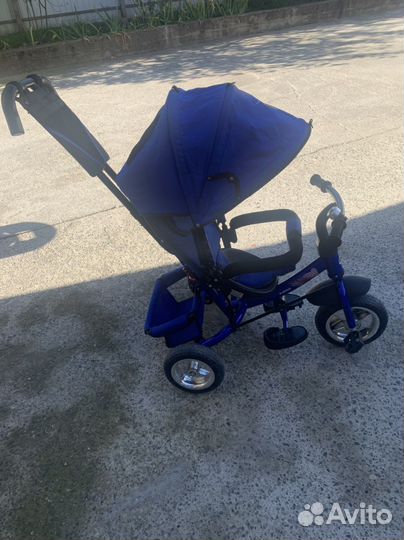 Детский велосипед с родительской ручкой