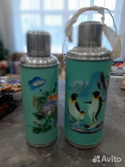 Термос стекло