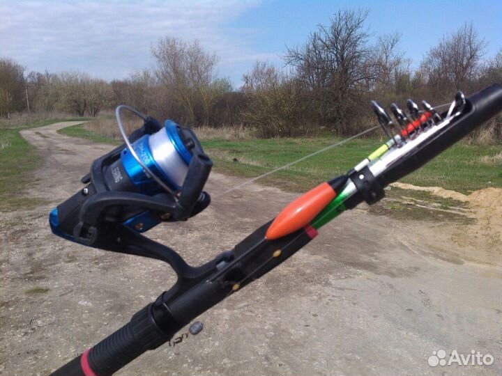 Детская удочка в сборе