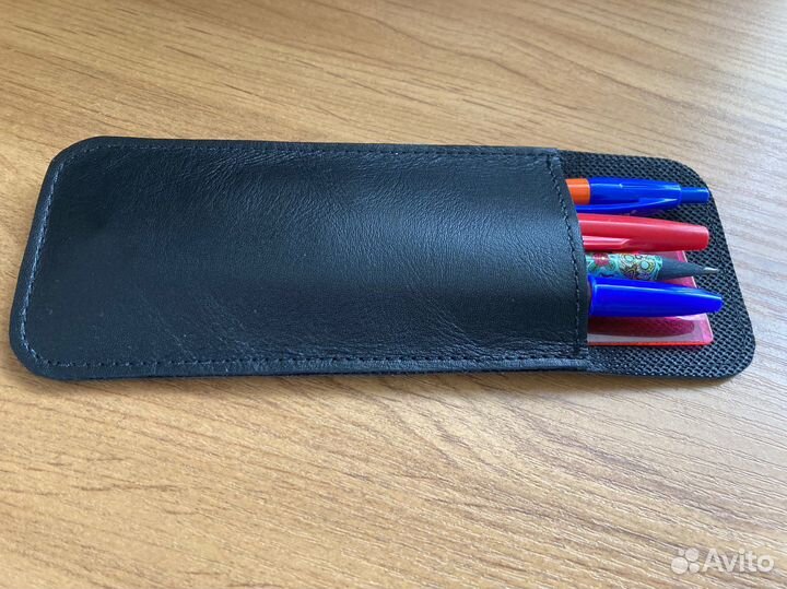 Пенал открытый кожа