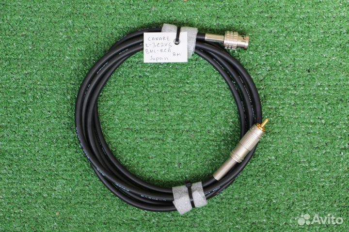 Coaxial BNC-RCA Canare, Japan