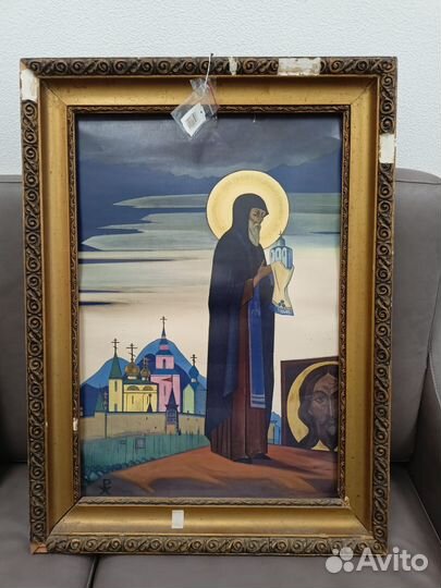 Картина печать на холсте Сергий Радонежский