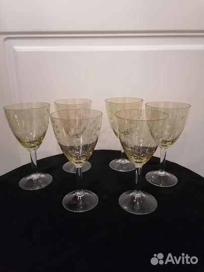 Фужеры Одуванчики, винтаж