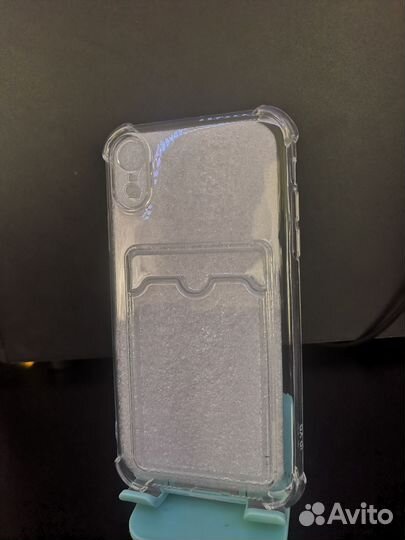 Чехол на iPhone xr прозрачный