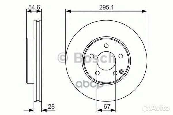 0 986 479 R99 диск тормозной передний MB W211