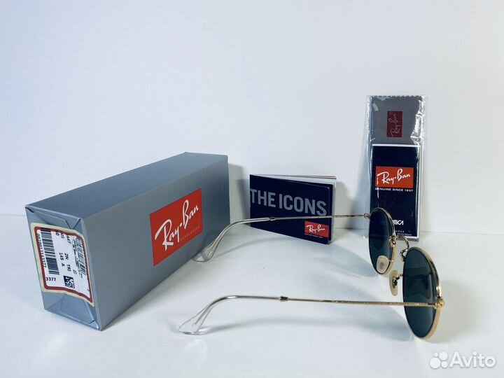 Очки Ray Ban Round Metal RB 3447N 001 золото