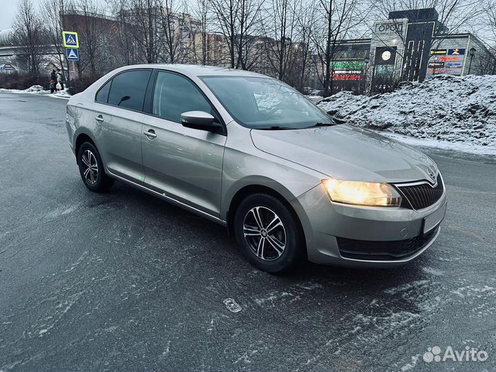 Skoda Rapid 1.6 МТ, 2017, 210 000 км