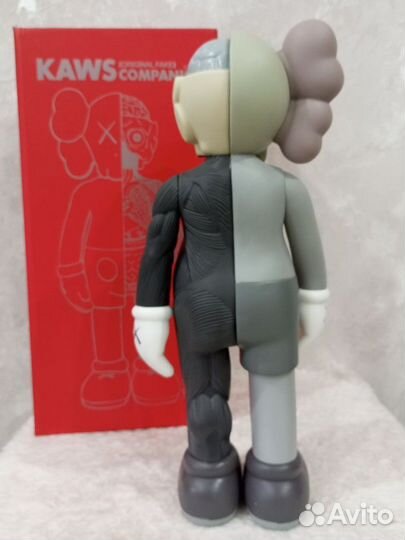 Kaws anatomy 38cm цвет серый