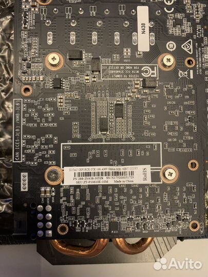 Видеокарта Zotac GTX 1060 AMP Edition 3GB