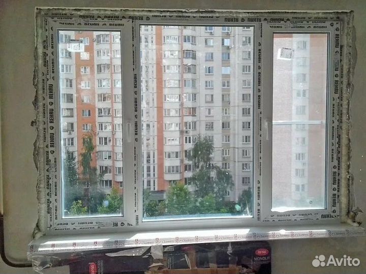 Пластиковые окна Rehau с монтажом