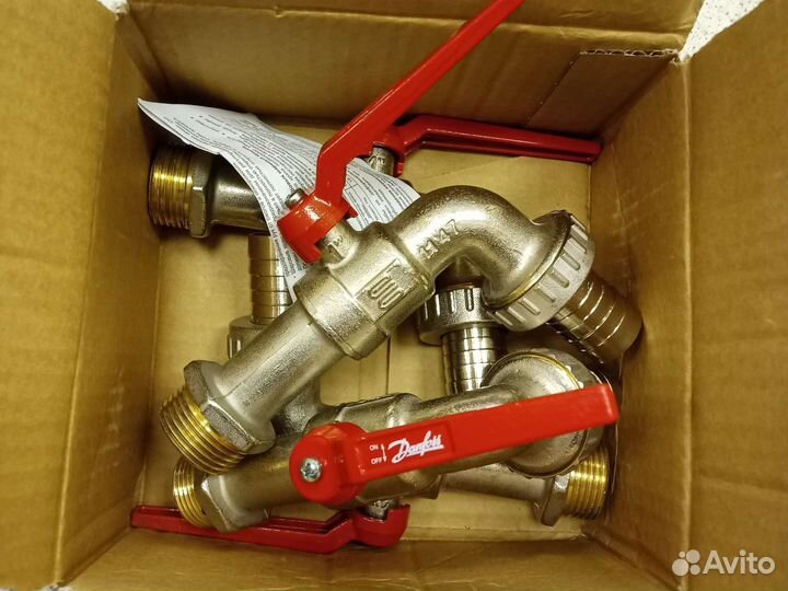 Кран шаровый ду 50 новые Danfoss Ду 25