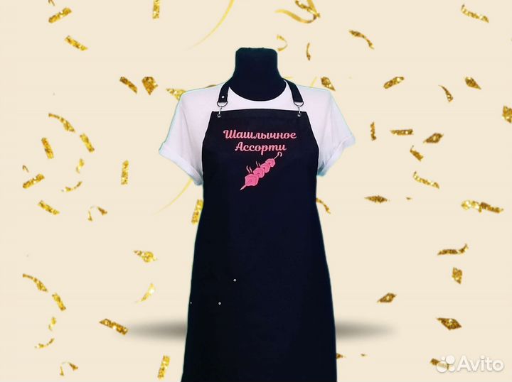 Фартук для кафе с логотипом