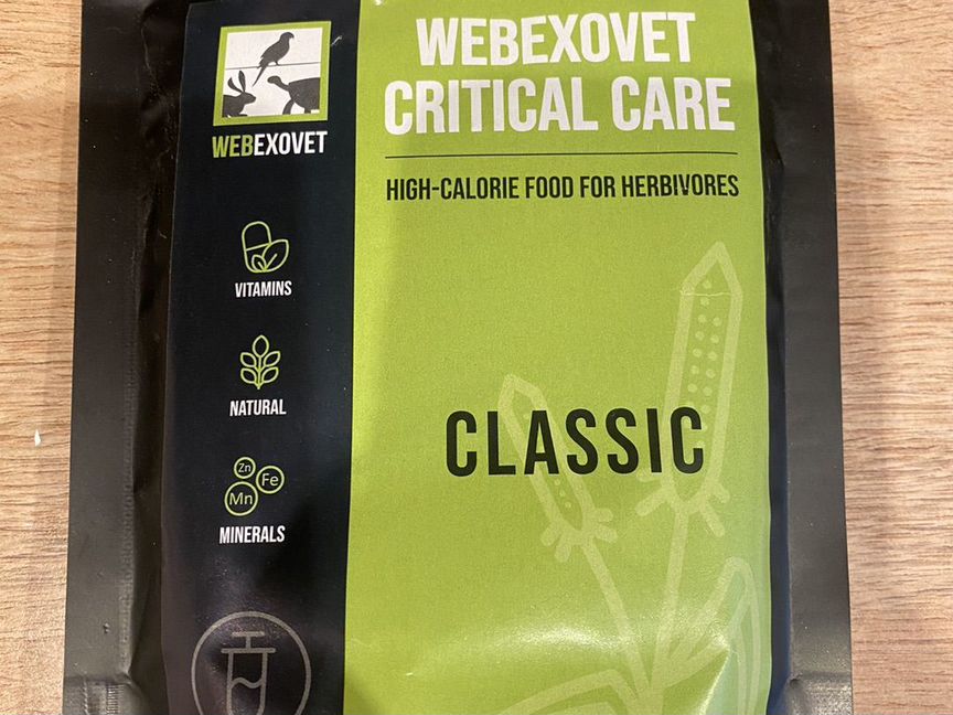 Webexovet critical care