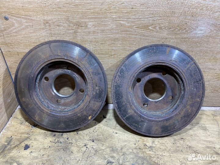 Комплект передних тормозных дисков Fusion D180