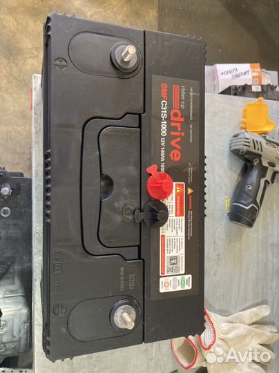 Акб 100-140 Ah крепления винт