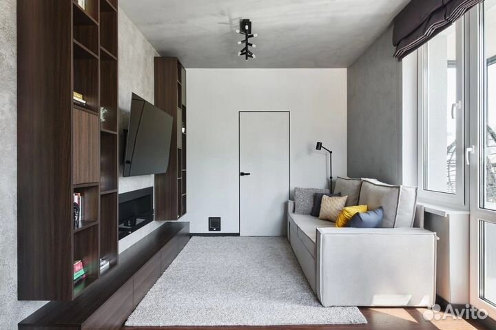 Скрытые межкомнатные двери под покраску