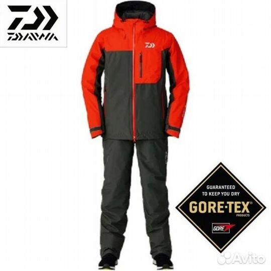 Костюм зимний Daiwa Gore-Tex High Loft красный