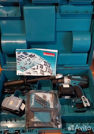 Аккумуляторная дрель шуруповерт makita 18v