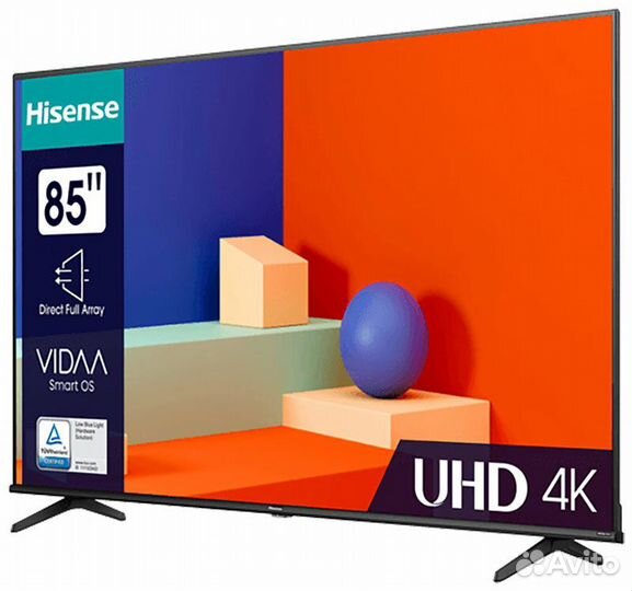 Телевизор Hisense 85A6K, черный