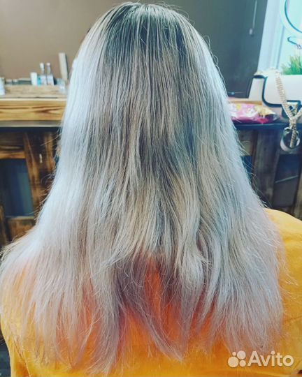 Наращивание волос на дому