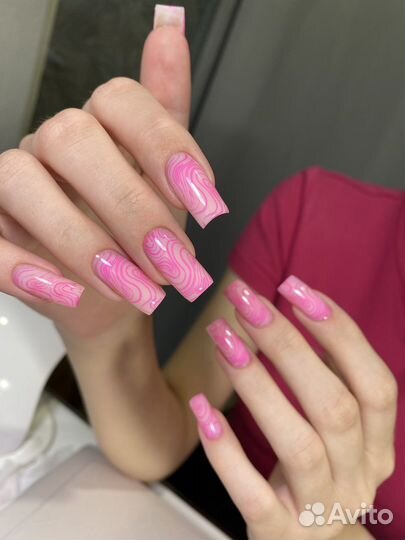 Маникюр гель лак