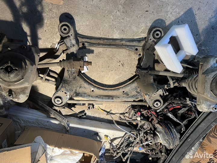 Подвеска передняя в сборе audi a6 c6 4f