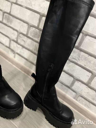 Сапоги ботфорты