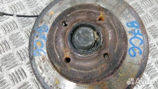 Ступица задняя левая peugeot partner 2 (97C06LZ01)