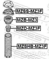 Опора переднего амортизатора mzssmz3F Febest