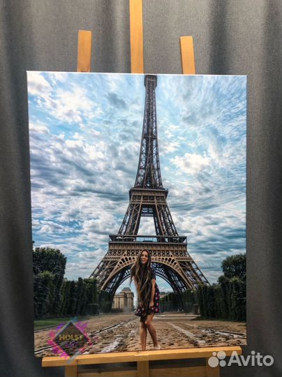 Портрет на холсте по фото в подарок